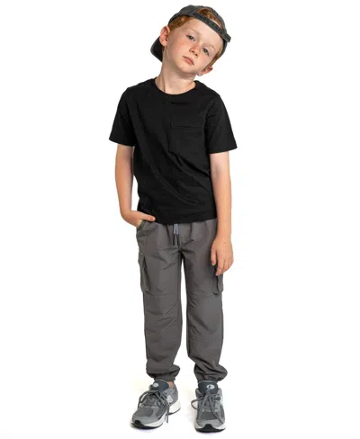 Sovereign Code Kids' Toddler & Little Boys Hyperloop Cargo Pants In Charcoal