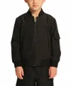 Sovereign Code Toddler Boys 4-way Stretch Varsity Jacket In Black