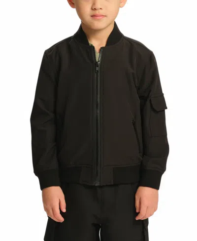 Sovereign Code Babies' Toddler Boys 4-way Stretch Varsity Jacket In Black