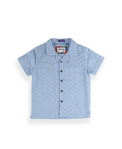 Sovereign Code Kids' Unisex Notting Shirt In Blue