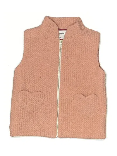 Pre-owned Sovereign Code Kids' Vest In Brown