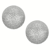 Sovrani Women's Button Earrings  Light J10316