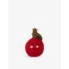 Sowvital Womens  Apple Felt Bag Charm