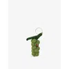 Sowvital Womens  Grapes Felt Bag Charm
