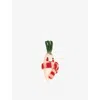 Sowvital Womens  Radish Felt Bag Charm