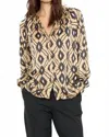 Soya Concept Tammi Woven Blouse In Sand Combi