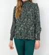 Soya Concept Tasmin Top In Green In Green