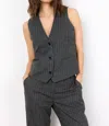 Soya Concept Victoria Vest In Grey In Grey