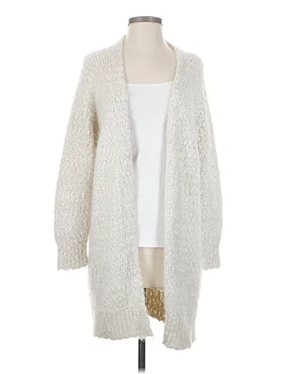 Pre-owned Soyaconcept Cardigan Sweater In White