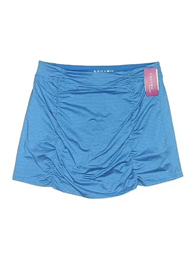 Pre-owned Soybu Active Skort In Blue