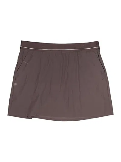 Pre-owned Soybu Active Skort In Brown
