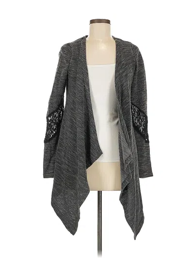 Pre-owned Soybu Cardigan Sweater In Gray