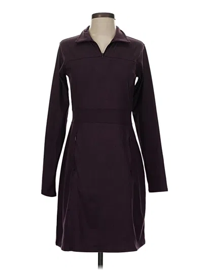 Pre-owned Soybu Casual Dress In Burgundy