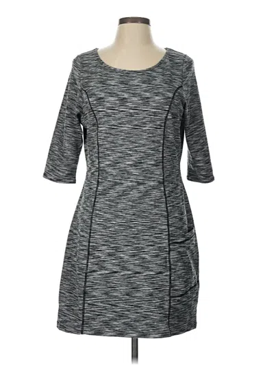 Pre-owned Soybu Casual Dress In Gray