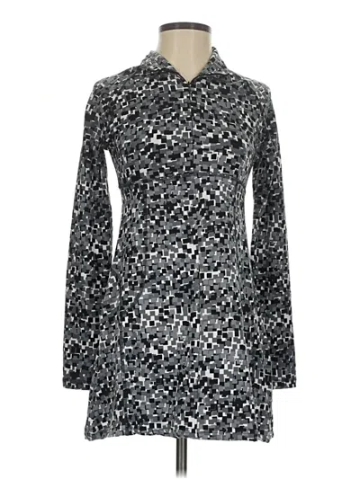 Pre-owned Soybu Casual Dress In Silver