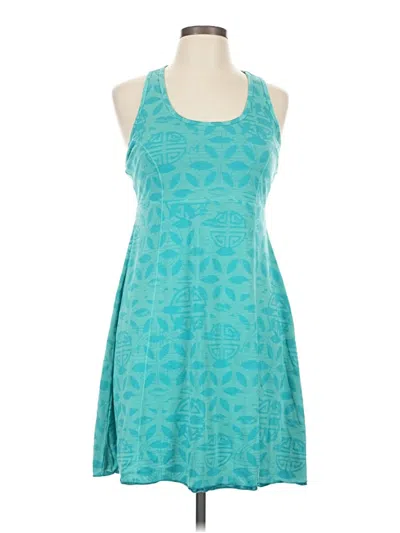 Pre-owned Soybu Casual Dress In Teal