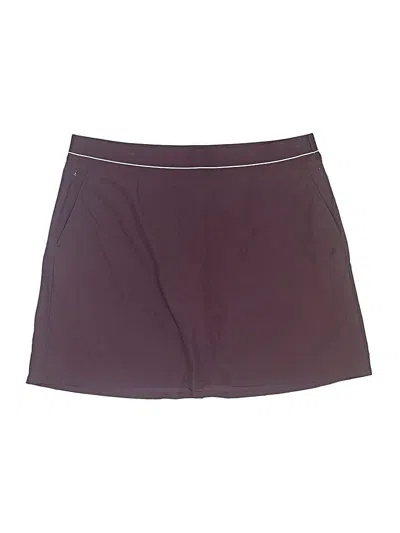 Pre-owned Soybu Skort In Burgundy