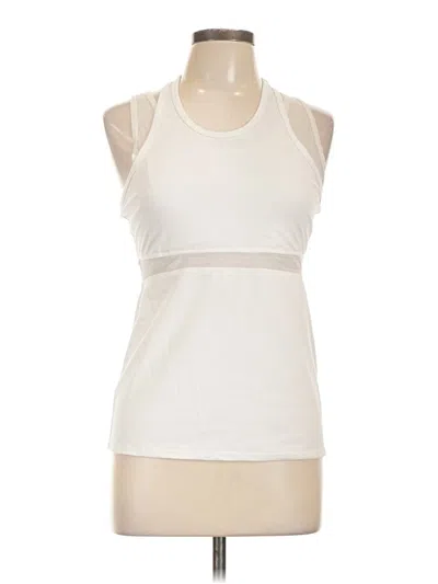 Pre-owned Soybu Sleeveless Top Ivory Halter Neckline Tops In White