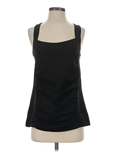 Pre-owned Soybu Tank Top Black Halter Neckline Tops