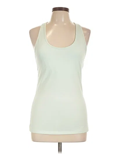 Pre-owned Soybu Tank Top Green Halter Neckline Tops