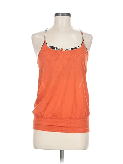 Pre-owned Soybu Tank Top Red Halter Neckline Tops