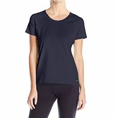 Soybu Women's Activewear Endurance Performance Short Sleeve Tee In Navy In Blue