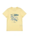 Sp1 Toddler Boy T-shirt Light Yellow Size 6 Cotton In Yellow