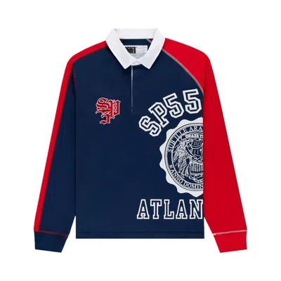 Pre-owned Sp5der Academy Rugby 'navy' | Blue | Men's Size L