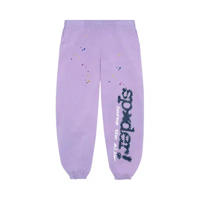 Pre-owned Sp5der Açaí Sweatpant 'purple'