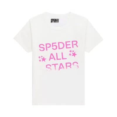 Pre-owned Sp5der All Star Baby Tee 'white' | Men's Size L