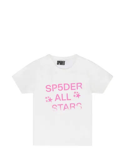 Sp5der All Star T-shirt In White