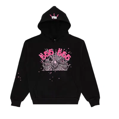 Pre-owned Sp5der Angel Number Hoodie 'black' | Men's Size M