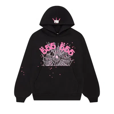 Pre-owned Sp5der Angel Number Hoodie 'black' | Men's Size Xl
