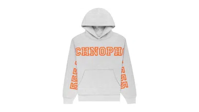 Pre-owned Sp5der Arach Hoodie In Heather Grey