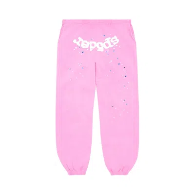 Pre-owned Sp5der Atlanta Sweatpants 'pink'