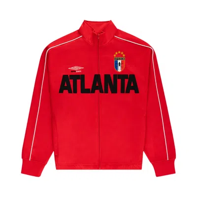 Pre-owned Sp5der Atlanta Track Jacket 'red' | Men's Size L