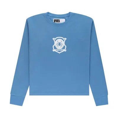 Pre-owned Sp5der Beckham Thermal 'dusty Blue' | Men's Size L