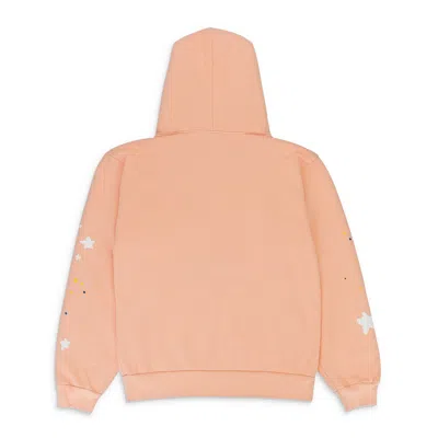Sp5der Bellini Sp5 Peach Hoodie In Orange