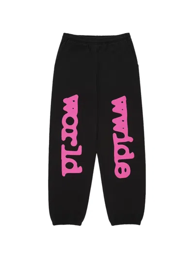 Sp5der Beluga Angel Number Track Pants In Black