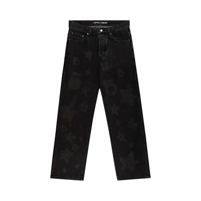 Pre-owned Sp5der Beluga Denim 'black Wash' | Men's Size 36