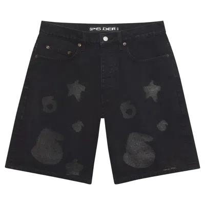 Pre-owned Sp5der Beluga Denim Short 'black' | Men's Size 34