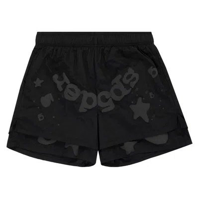 Pre-owned Sp5der Beluga Double Layer Short 'black' | Men's Size L