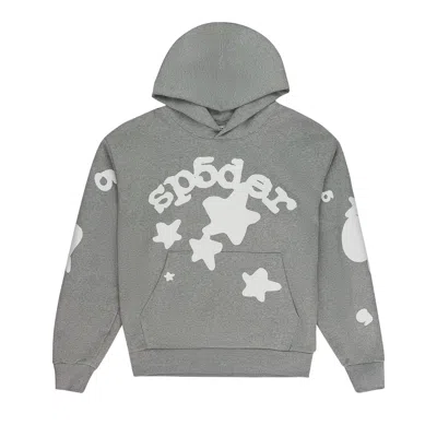 Pre-owned Sp5der Beluga Hoodie 'dark Heather Grey' | Men's Size S