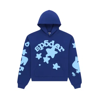 Pre-owned Sp5der Beluga Hoodie 'navy' | Blue | Men's Size S