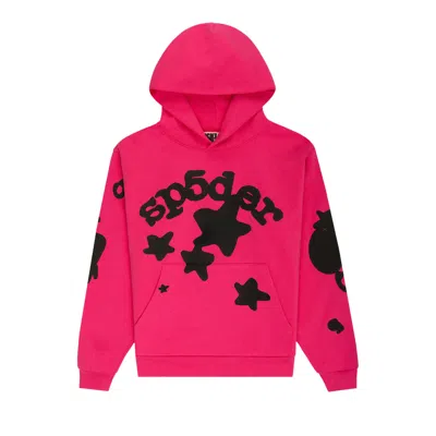 Pre-owned Sp5der Beluga Hoodie 'pink' | Men's Size S