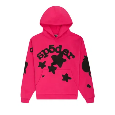 Pre-owned Sp5der Beluga Hoodie 'pink' | Men's Size Xs
