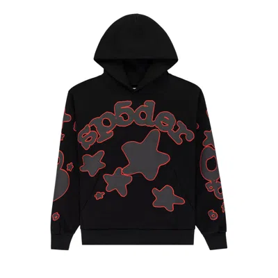 Pre-owned Sp5der Beluga Outline Hoodie 'black' | Men's Size L