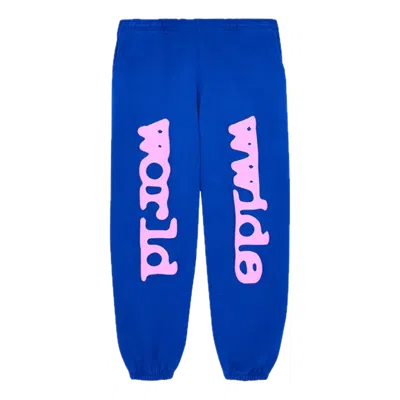 Sp5der Beluga Sweatpants 'blue Pink'
