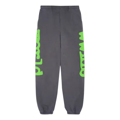Sp5der Beluga Sweatpants 'slate Grey Green' In Multi
