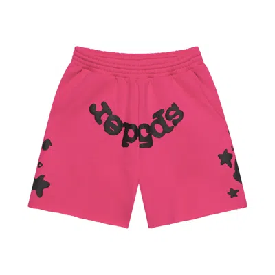 Pre-owned Sp5der Beluga Sweatshort 'pink' | Men's Size L